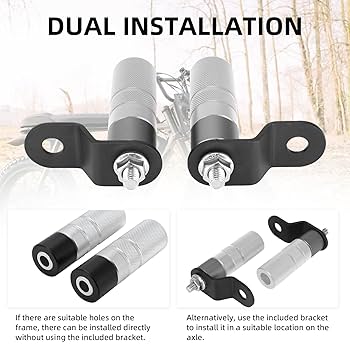 Amazon.com: BAOUFF Foot Pegs for Super 73,CNC 7075 Aluminum